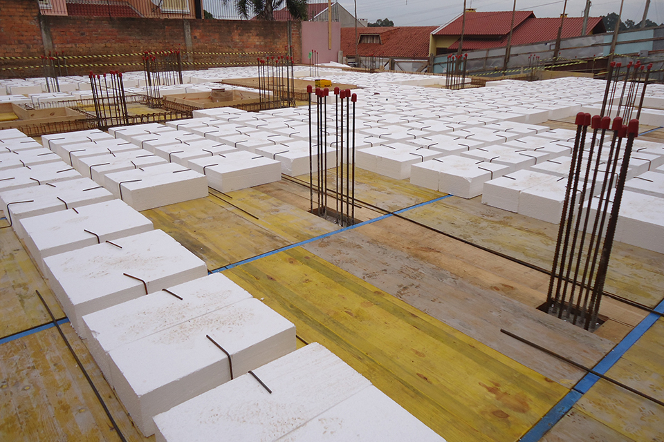 RECOVERABLE WAFFLE SLAB SYSTEM